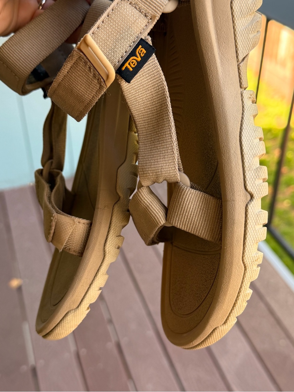 Teva Women's Hurricane XL2- Beige/Tan Sport Sandals - Picture 8 of 11